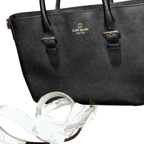 kate spade Handbags - Kate Spade New York Cove Street Saffiano Leather Tote with Removable crossbody